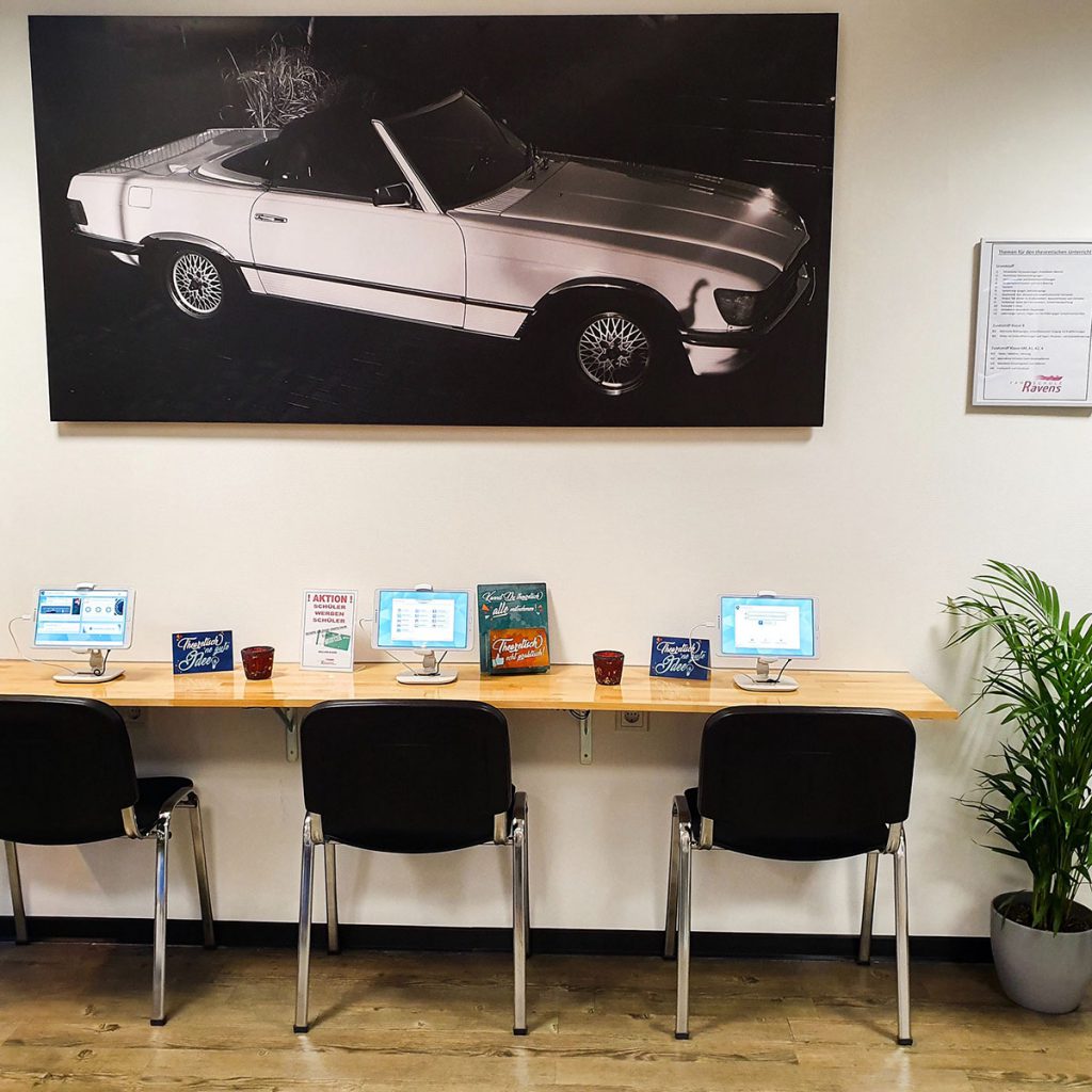 Tablet Arbeitsplätze